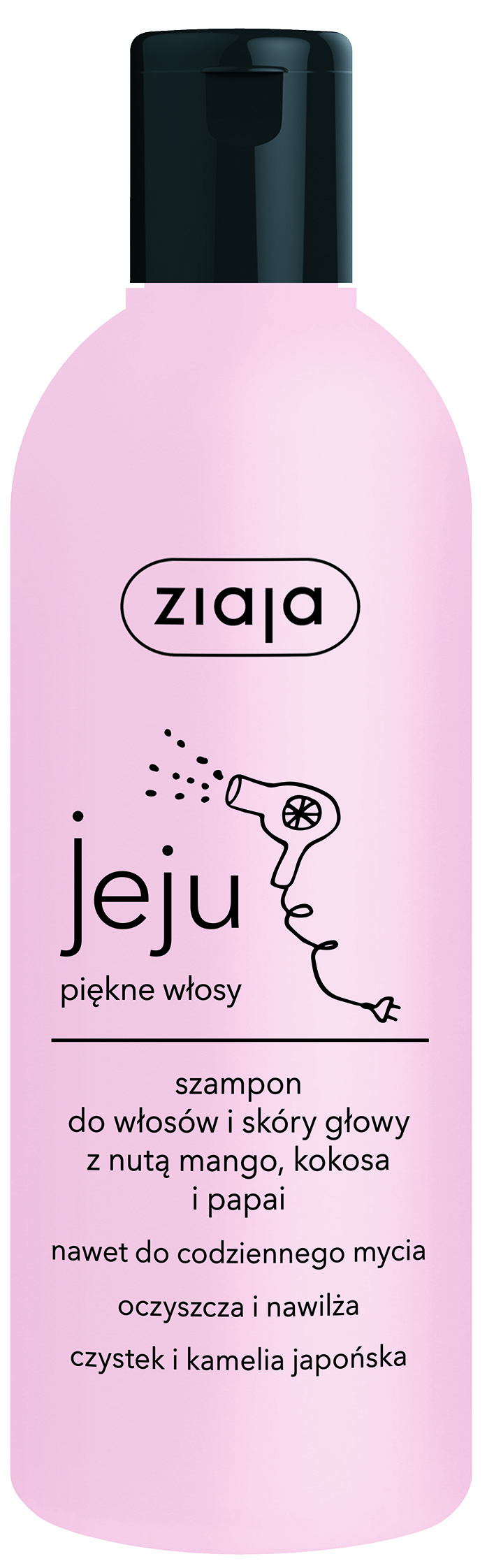 Ziaja Jeju, szampon do włosów i skóry głowy, 300 ml