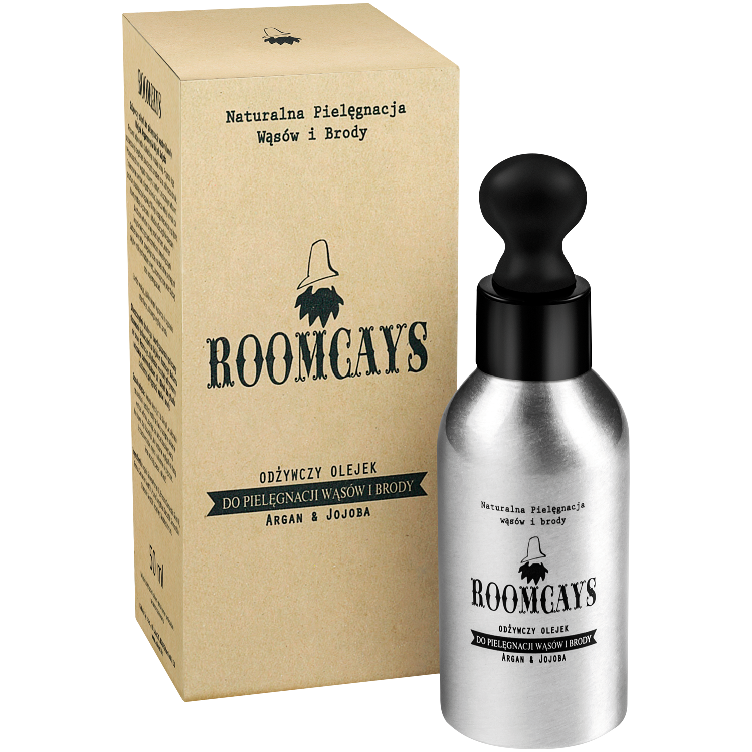 Roomcays odżywczy olejek do brody, 50 ml