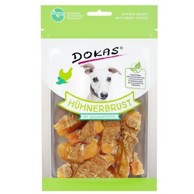 Przysmak dla psa DOKAS Filet z piersi kurczaka z batatem 70 g