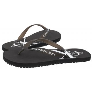Japonki Calvin Klein Beach Sandal Monogram TPU Black YM0YM00838 BDS
