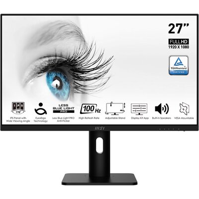 Monitor MSI Pro MP273AP 27" 1920x1080px IPS 100Hz 1 ms [MPRT]