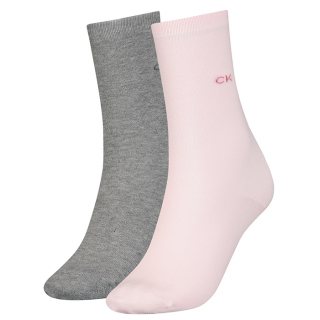 Skarpetki 2 pary Calvin Klein Women Sock 2P Pink 701218769 003 999