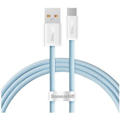 Kabel USB - USB-C BASEUS Dynamic Series 100W 1 m Niebieski