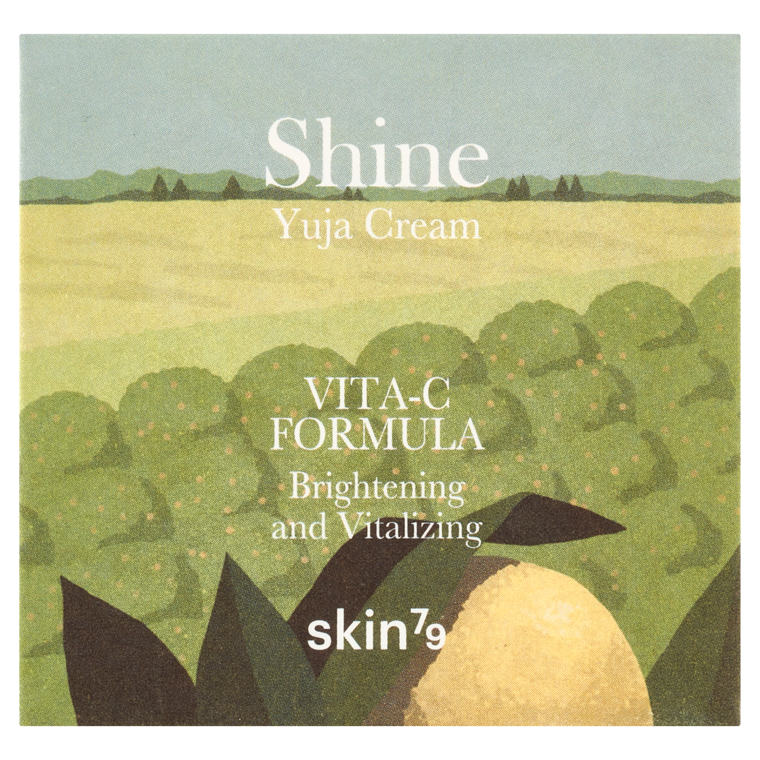 Skin79 Shine Yuja rozjaśniający krem do twarzy z witaminą C, 70 ml