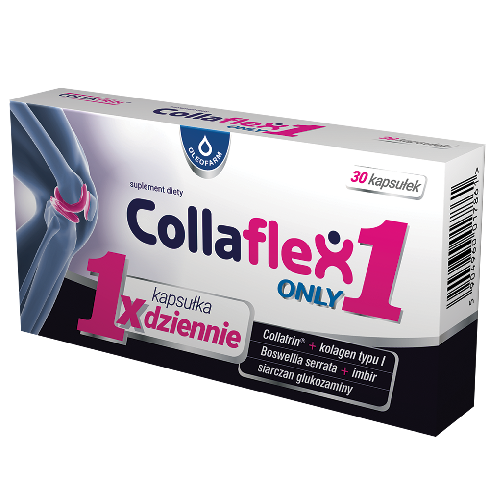 Collaflex suplement diety kolagen na stawy w formie kapsułek, 30 kaps./1 opak.