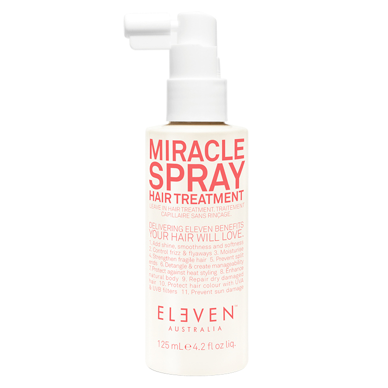 Eleven Australia Miracle Spray Hair Treatment wegańskie wielofunkcyjne serum w sprayu upiększające włosy, 125 ml