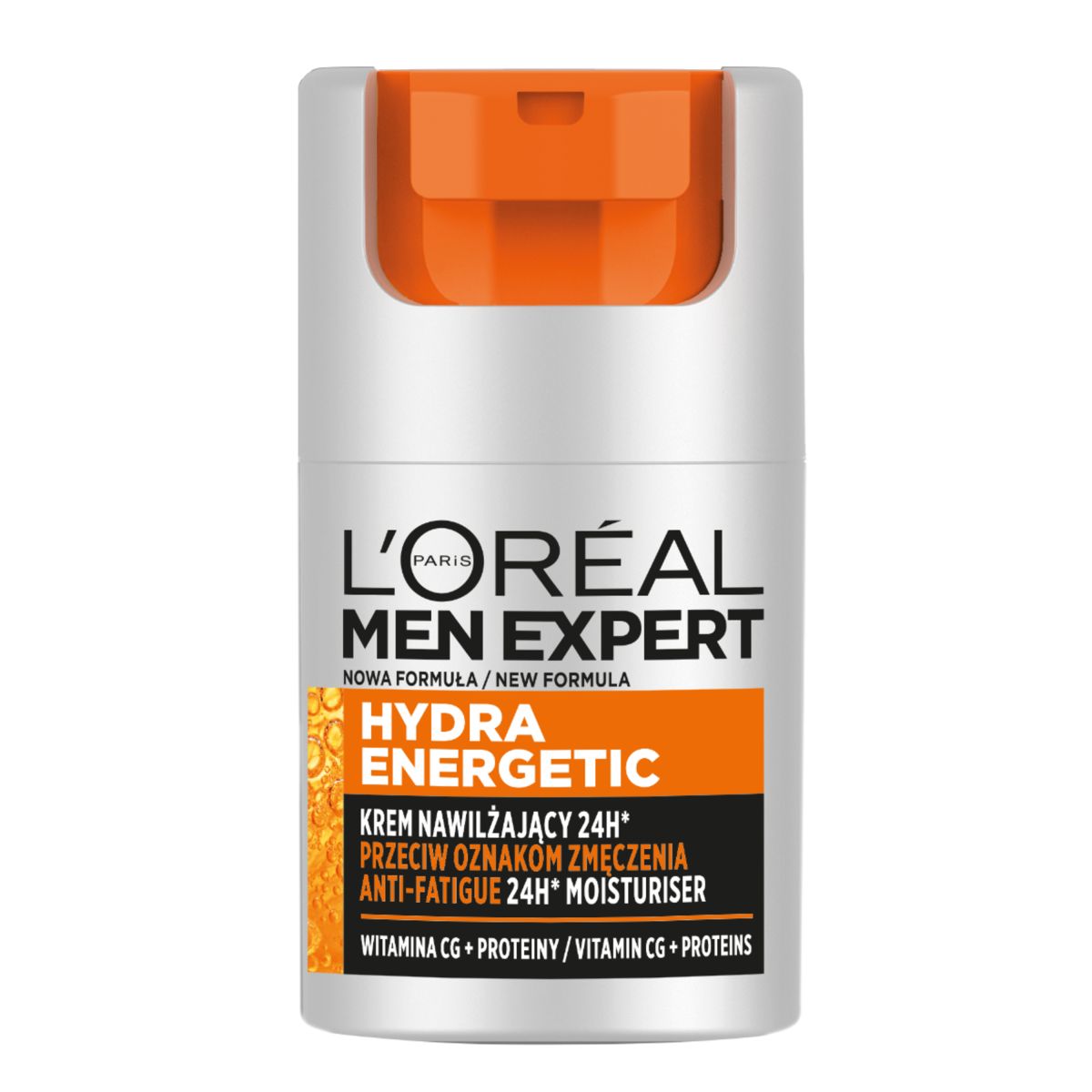 L'Oréal Paris Men Expert Hydra Energetic nawilżający krem do twarzy przeciw oznakom zmęczenia męski, 50 ml