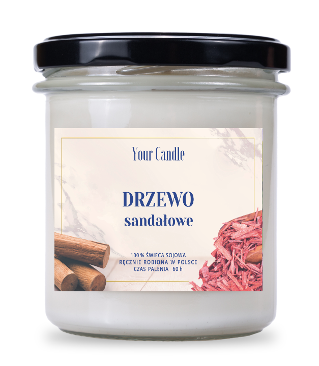 Your Candle Drzewo Sandałowe świeca zapachowa, 300 ml