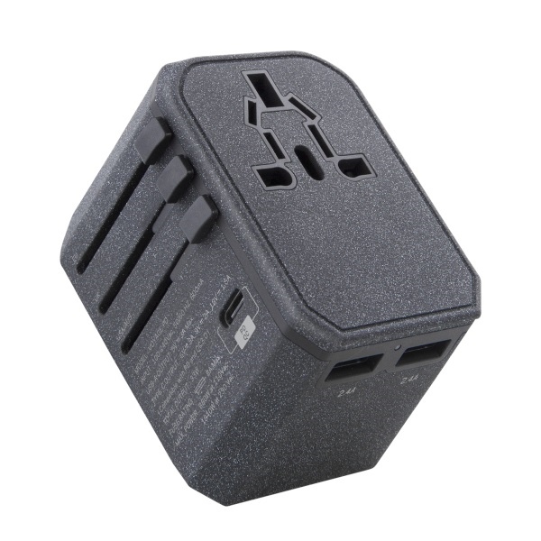UNIQ Voyage 33W+2xUSB-A PD QC - podróżny zasilacz sieciowy