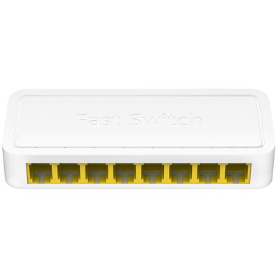 Switch CUDY FS108D Fast Ethernet, 8 portów