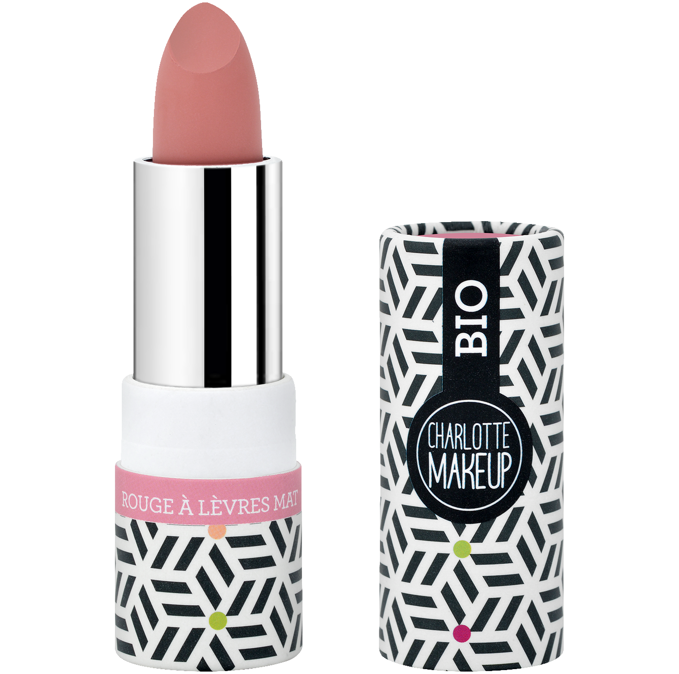 Charlotte Makeup Bio Matte pomadka do ust gily rose 23, 3,5 g