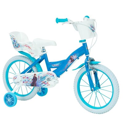 Rower dziecięcy HUFFY Disney Frozen 16 cali dla dziewczynki Niebieski