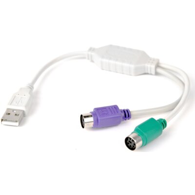 Adapter USB - 2x PS/2 GEMBIRD UAPS12 0.5 m