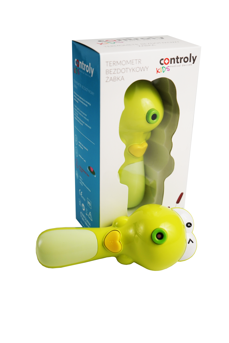 Controly termometr bezdotykowy żabka, 1 szt.