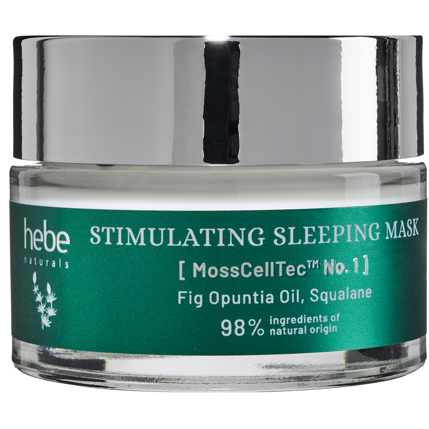 Hebe Naturals Stimulating Sleeping Mask stymulująca maska do twarzy na noc, 50 ml