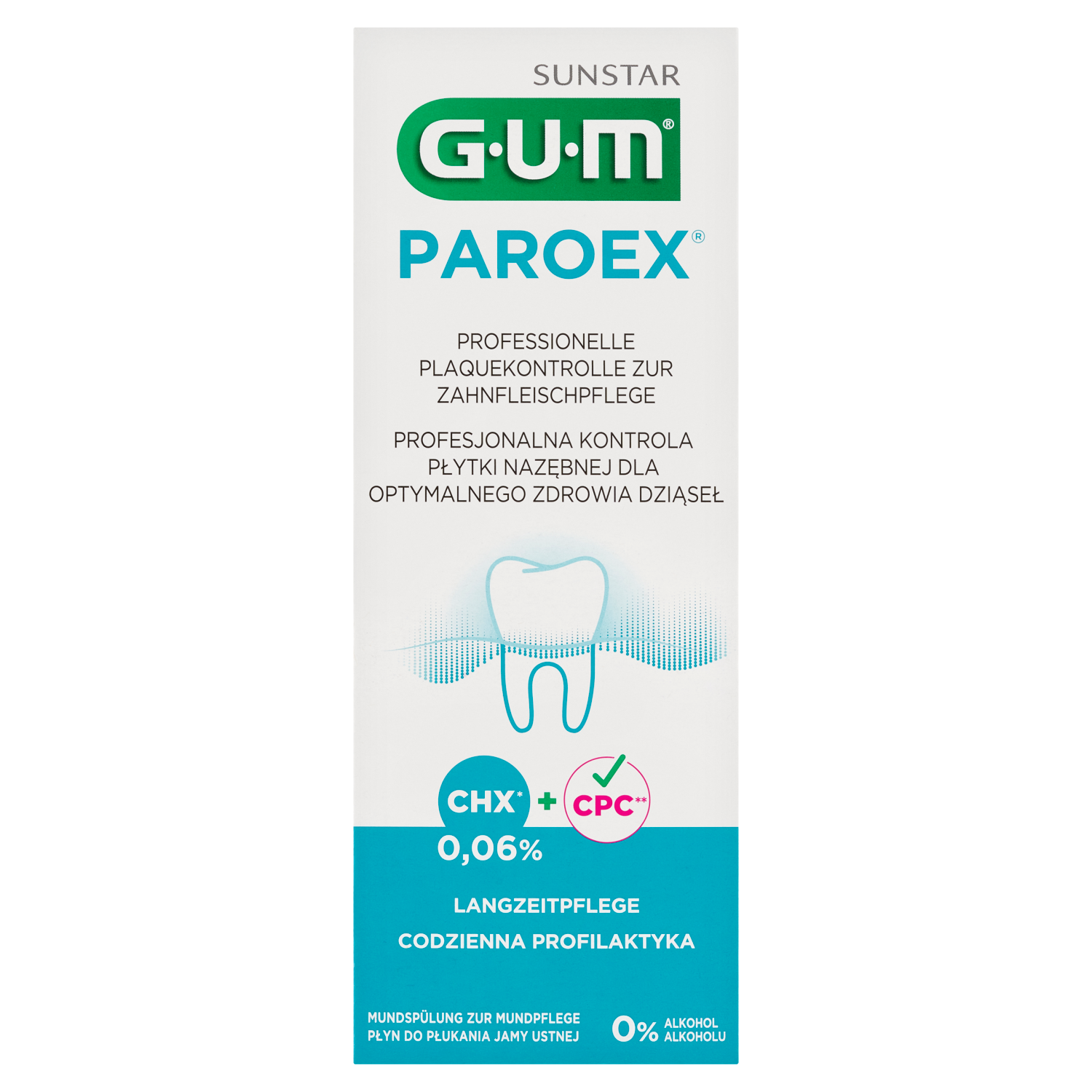 Gum Paroex płyn do płukania jamy ustnej 0,06%, 500 ml