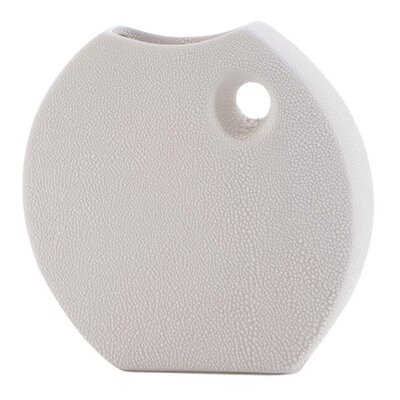 Wazon EUROFIRANY Riso 23 x 6 x 22 cm Kremowy