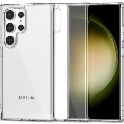 Etui TECH-PROTECT Flexair Hybrid do Samsung Galaxy S24 Ultra Przezroczysty