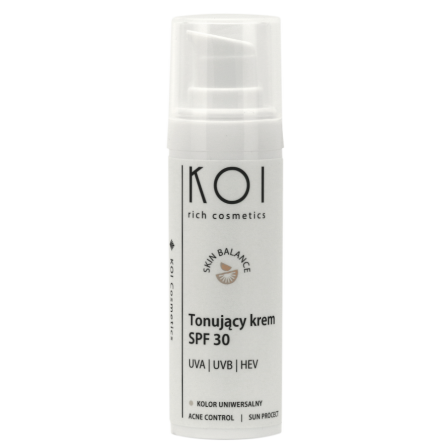 KOI Cosmetics Skin Balance tonujący krem z filtrem SPF30, 30 ml