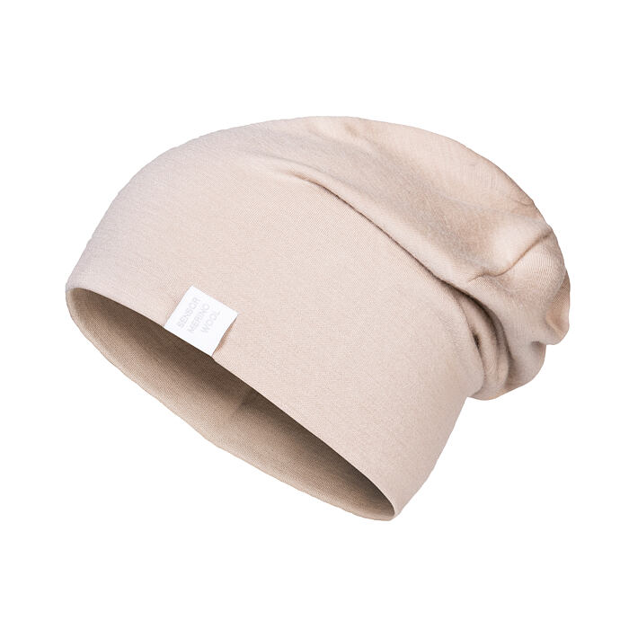 Sensor czapka Merino Extreme Up Beanie - almond beige