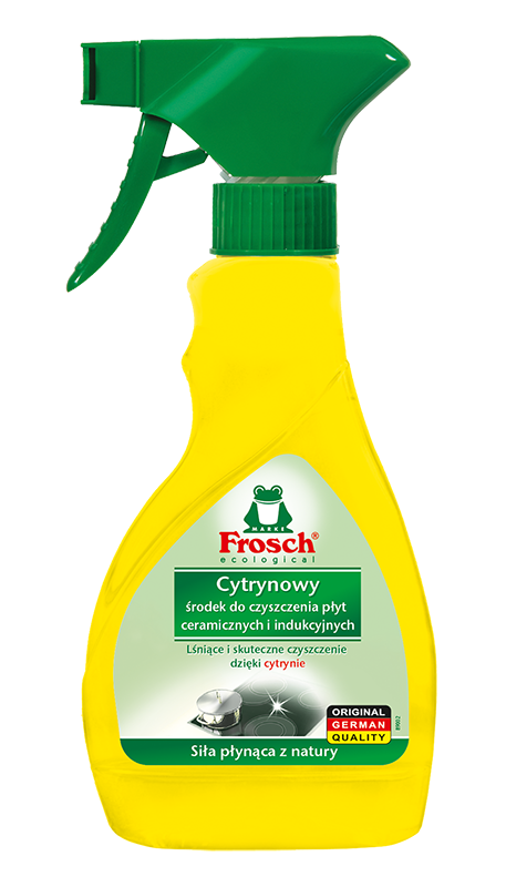 Frosch cytrynowy środek do czyszczenia płyt ceramicznych i indukcyjnych, 300 ml