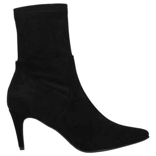 Wojas Czarne Botki Damskie Na Szpilce Z Wysoką Cholewką