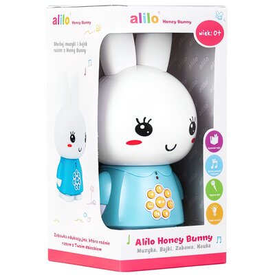 Zabawka interaktywna ALILO Honey Bunny G6 JASNY NIEBIESKI