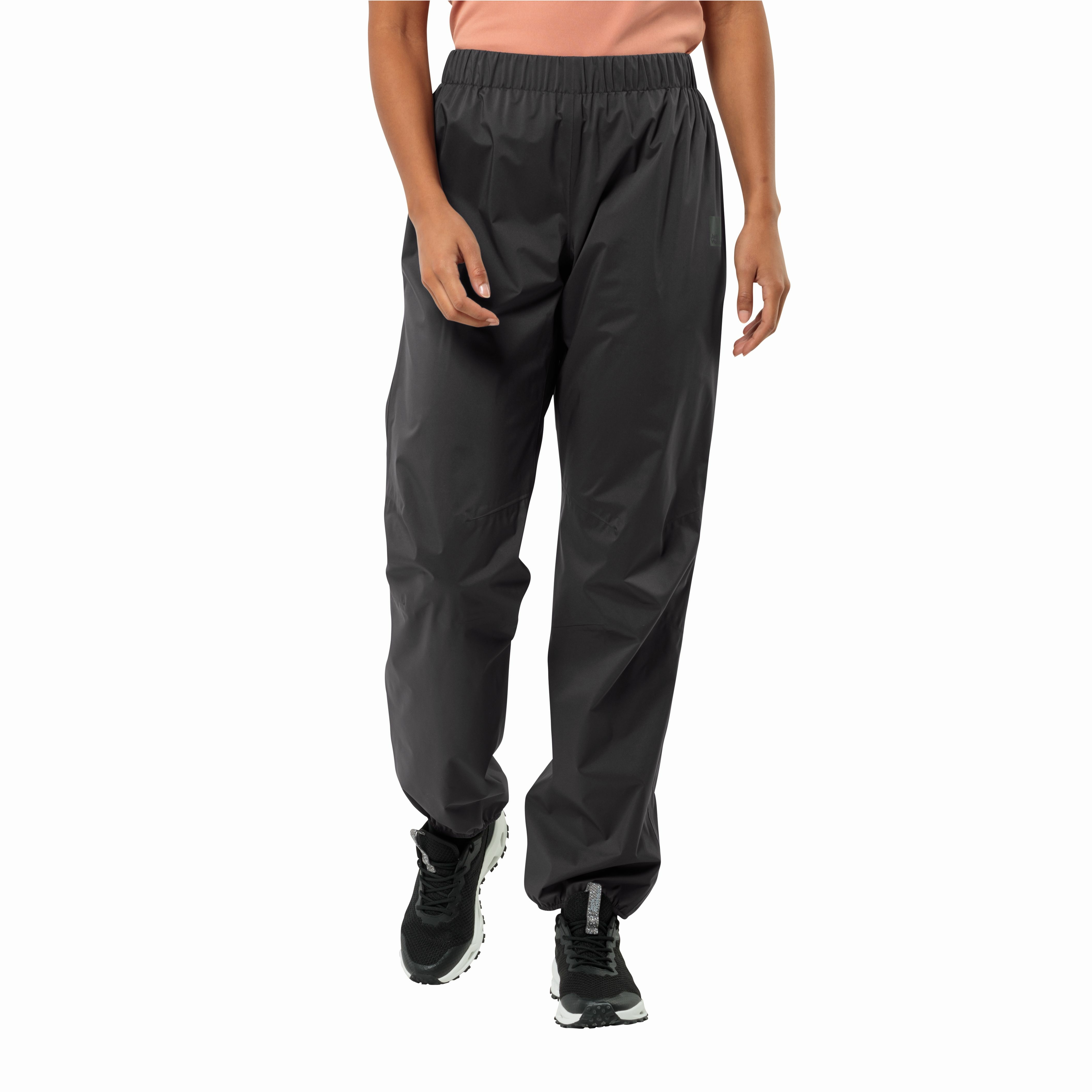 Damskie spodnie rowerowe Jack Wolfskin BIKE COMMUTE 2.5L PANTS W phantom - L