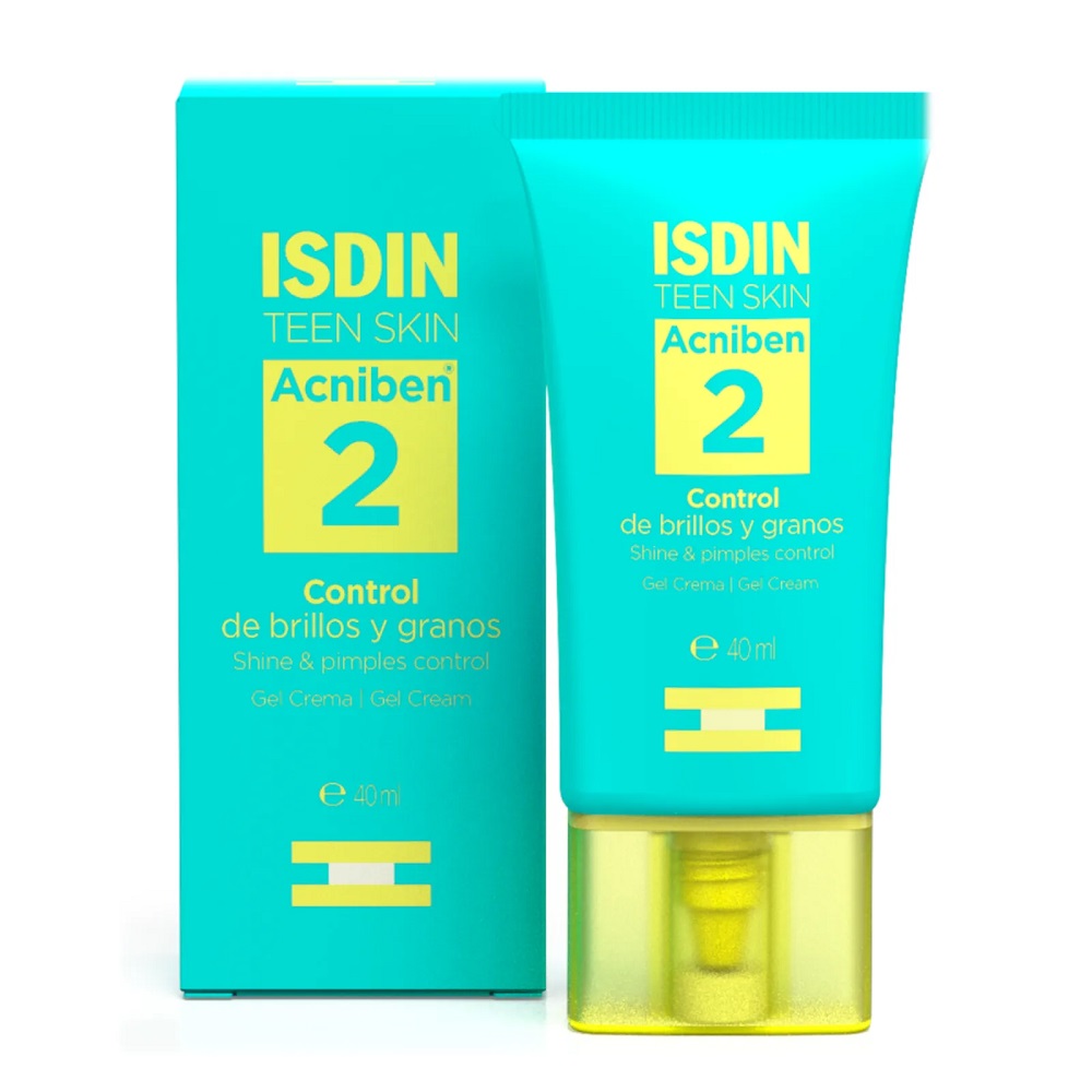 Isdin Acniben żel-krem do twarzy przeciw niedoskonałościom, 40 ml