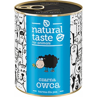 Karma dla psa NATURAL TASTE Czarna owca 800 g