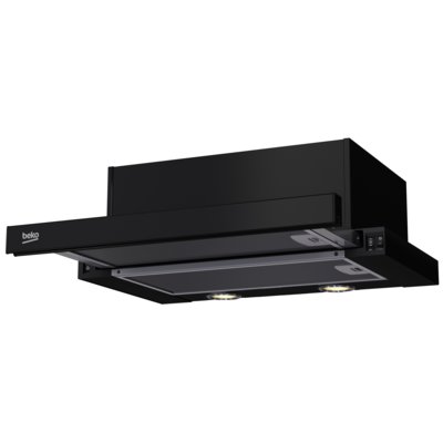 Okap BEKO HNT62210B Czarny 244m3/h 60dB klasa D