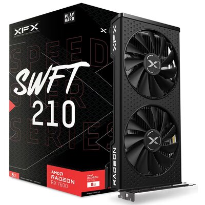 Karta graficzna XFX Radeon RX 7600 Speedster SWFT 210 Core Edition 8GB