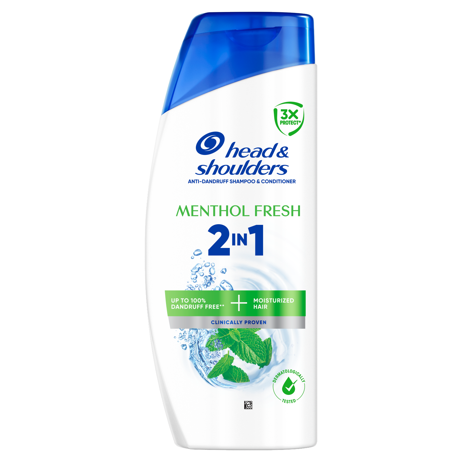 Head&Shoulders Menthol szampon przeciwłupieżowy 2w1 o zapachu mentolu, 400 ml