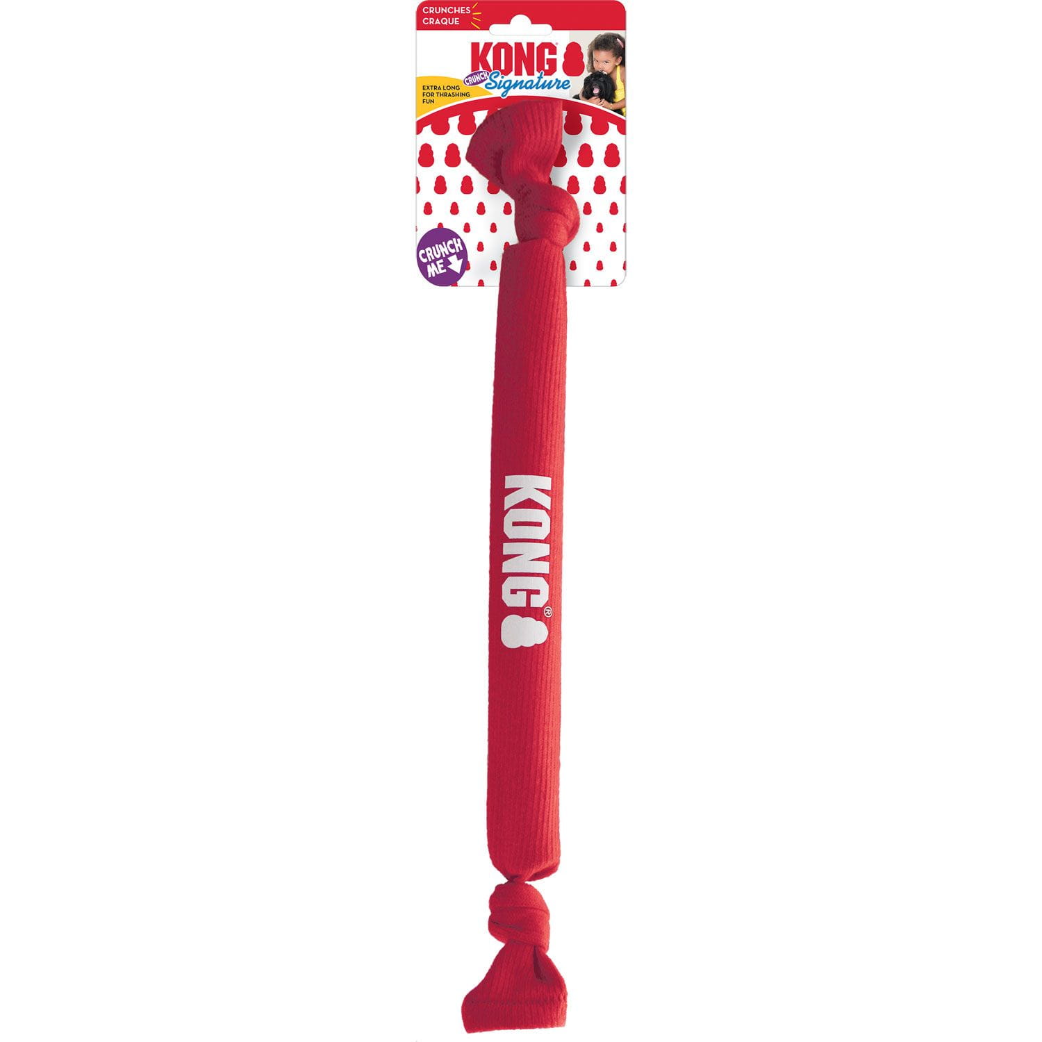 KONG® Zabawka dla psa Signature Crunch Rope Single