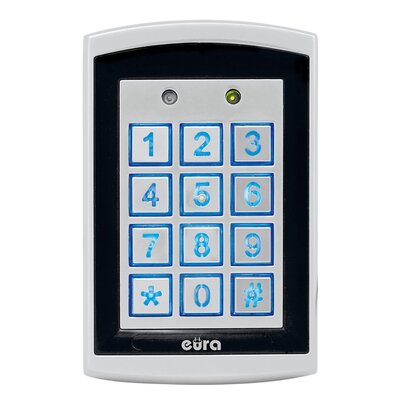 Zamek szyfrowy EURA AC-20C7 Srebrno-czarny