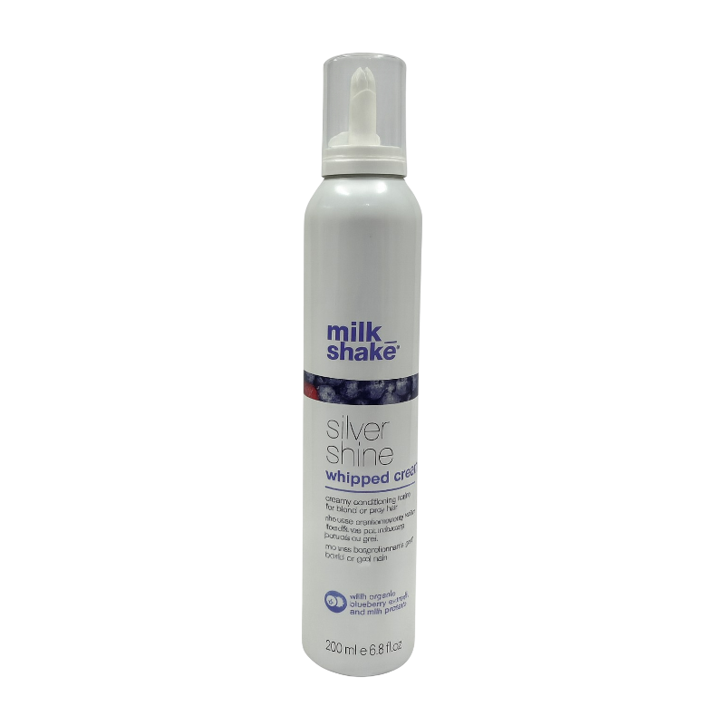 Milk Shake Silver Shine odżywka w piance ochładzająca kolor włosów, 200 ml