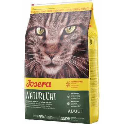 Karma dla kota JOSERA NatureCat Drób z łososiem 10 kg