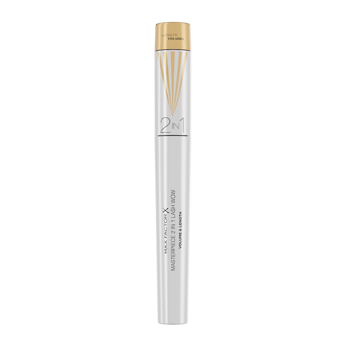 Max Factor Masterpiece 2in1 Lash Wow wydłużający i nadający objętość tusz do rzęs 001 black, 7 ml