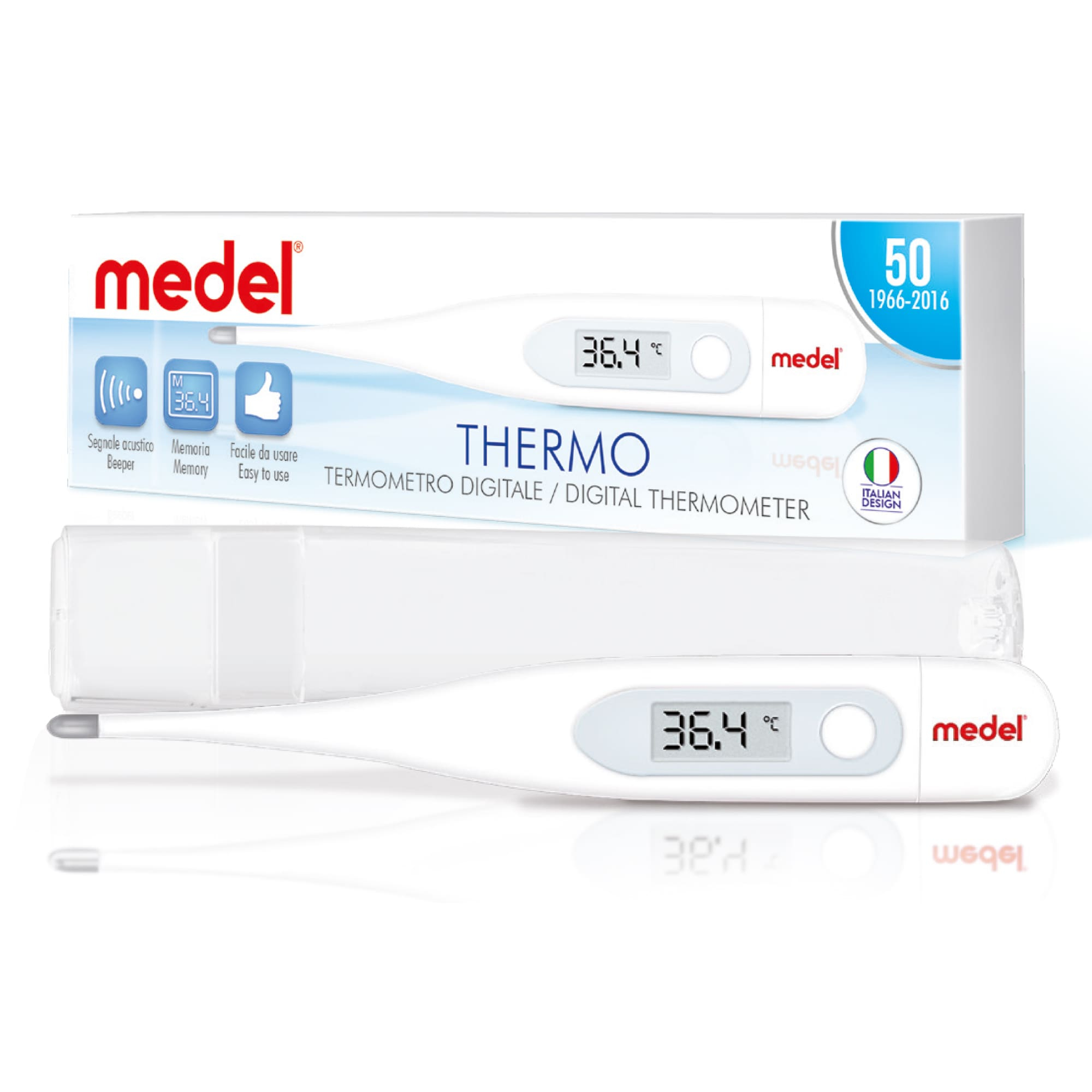 Medel Thermo New tradycyjny termometr elektroniczny, 1 szt.