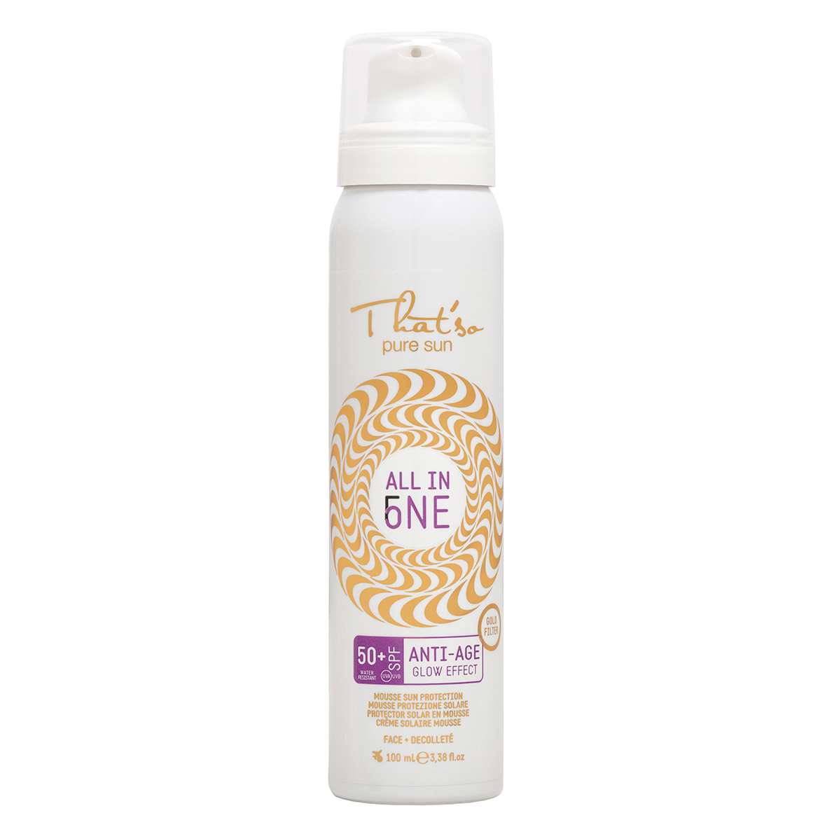 That’so All in one wodoodporny mus do twarzy SPF50+ anti-age, 100 ml