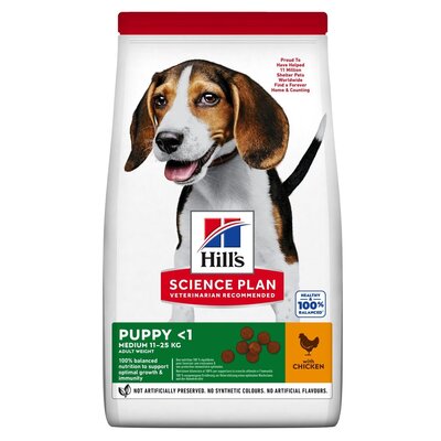 Karma dla psa HILL'S Science Plan Puppy Kurczak 14 kg