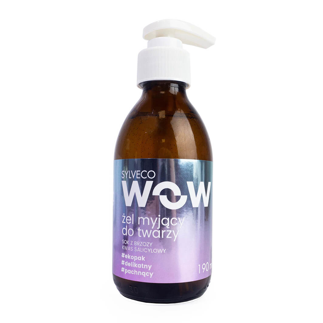 Sylveco WOW, żel myjący do twarzy, 190 ml