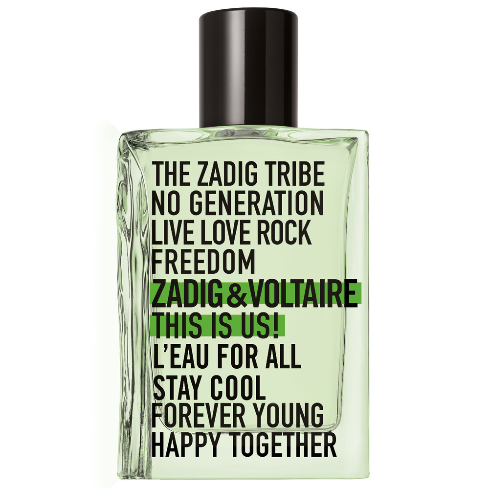 Zadig & Voltaire This is Us! L'Eau for All woda toaletowa unisex, 50 ml