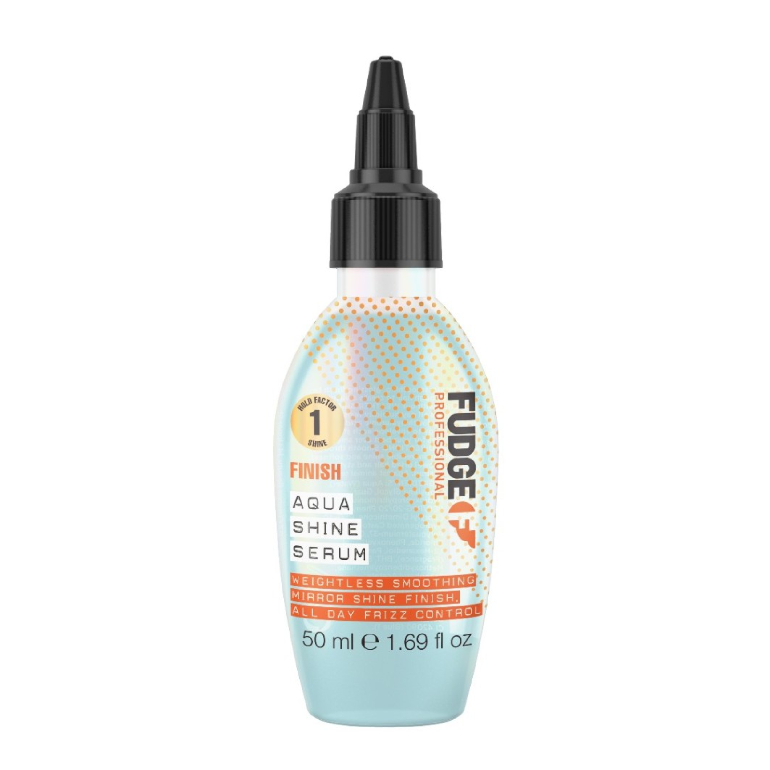 Fudge Aqua Shine serum wygładzające do nabłyszczania i zmiękczania włosów, 50 ml