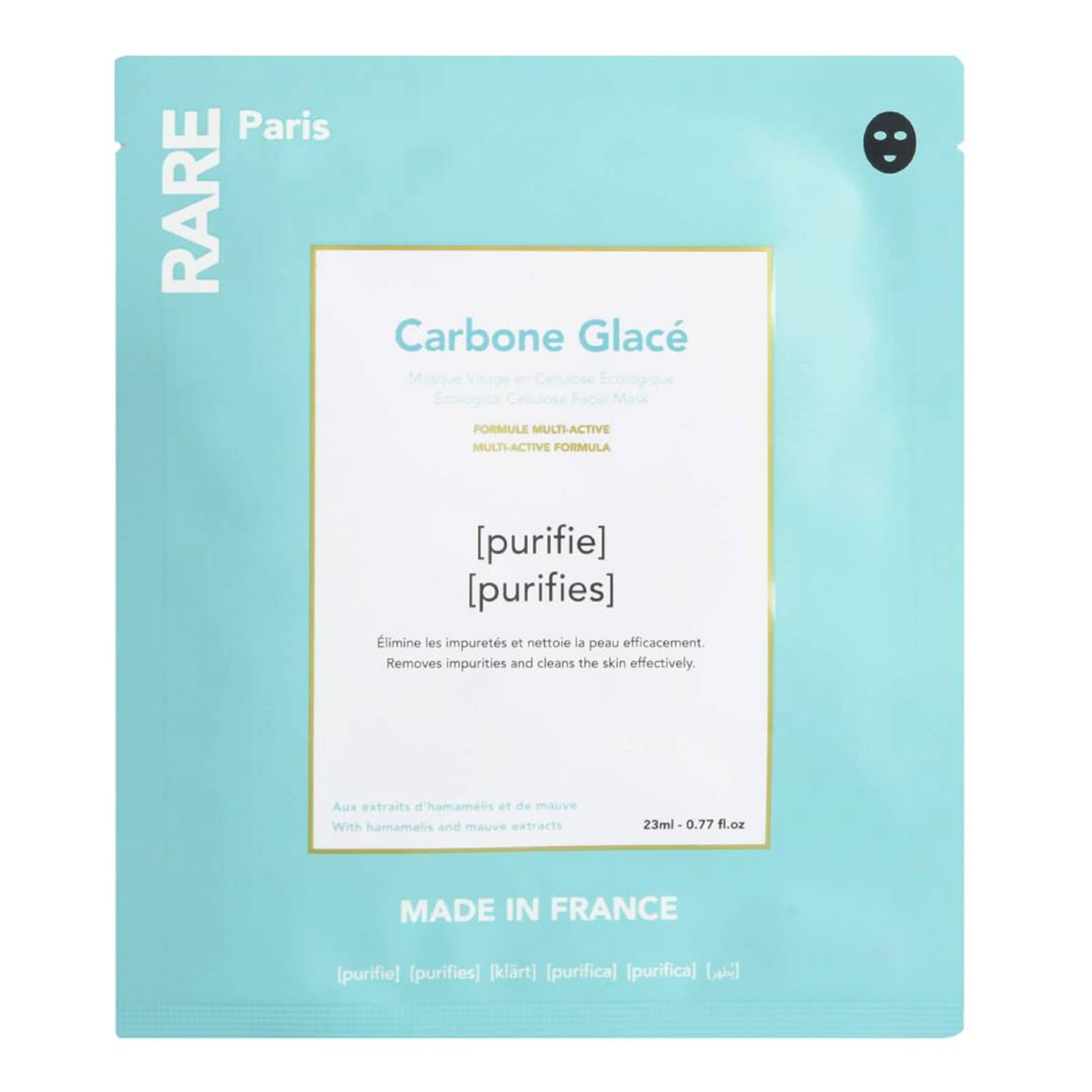 Rare Paris oczyszczająca maska do twarzy, 23 ml