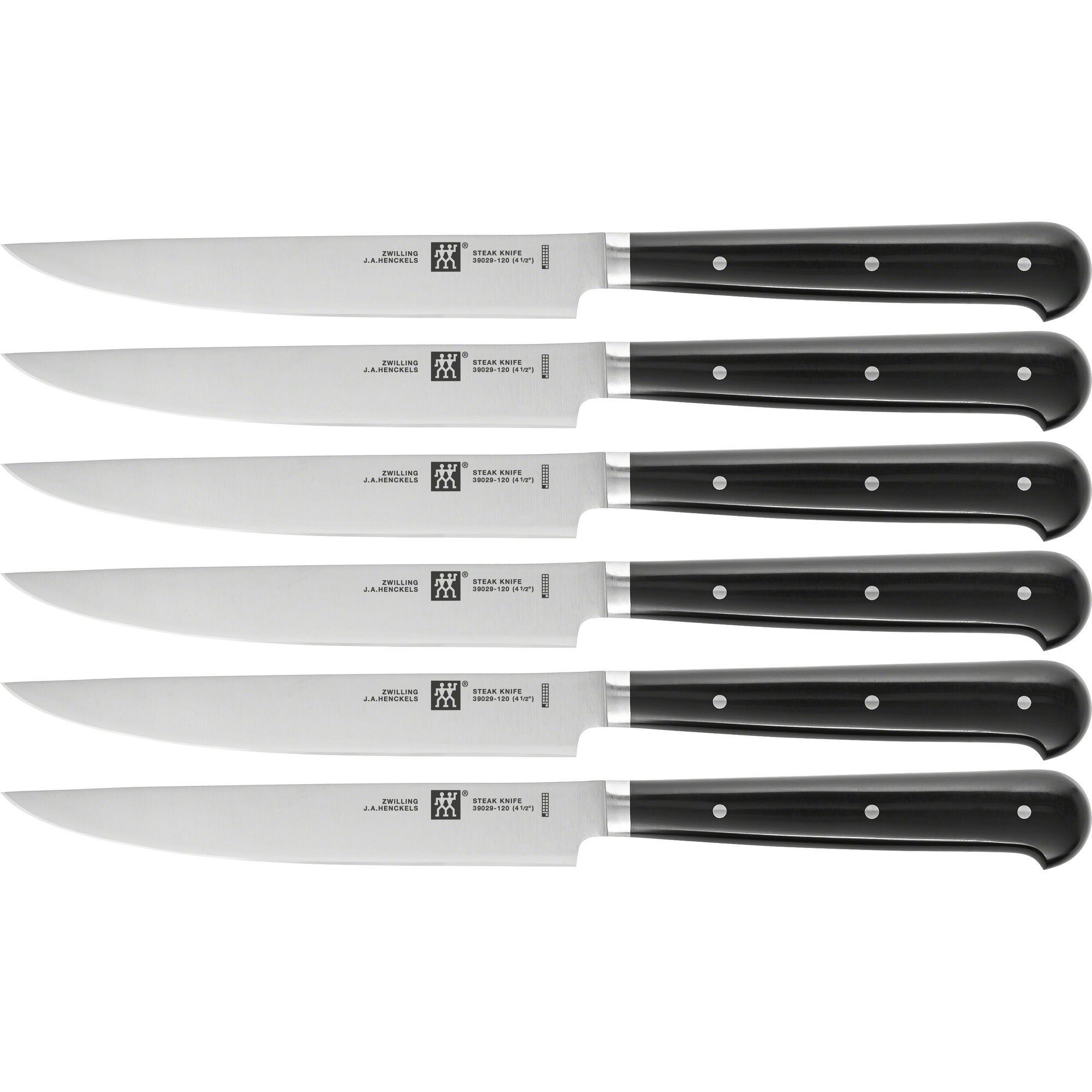 Zwilling - Zestaw 6 noży do steków 12 cm