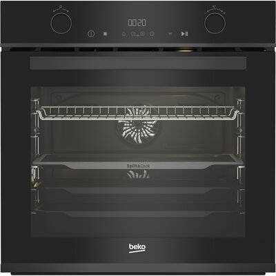 Piekarnik BEKO Beyond BBVM13400DXS Elektryczny Czarny bPRO500 Split&Cook A+