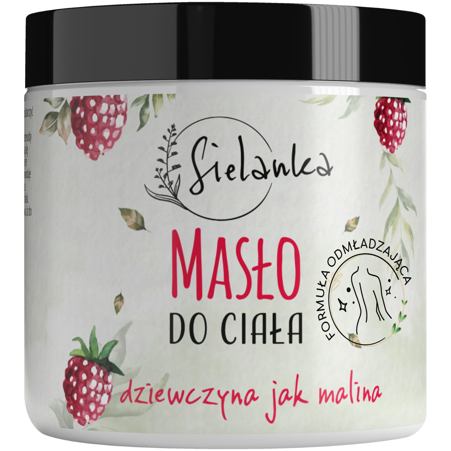 Sielanka Dziewczyna jak malina odmładzające masło do ciała, 250 ml