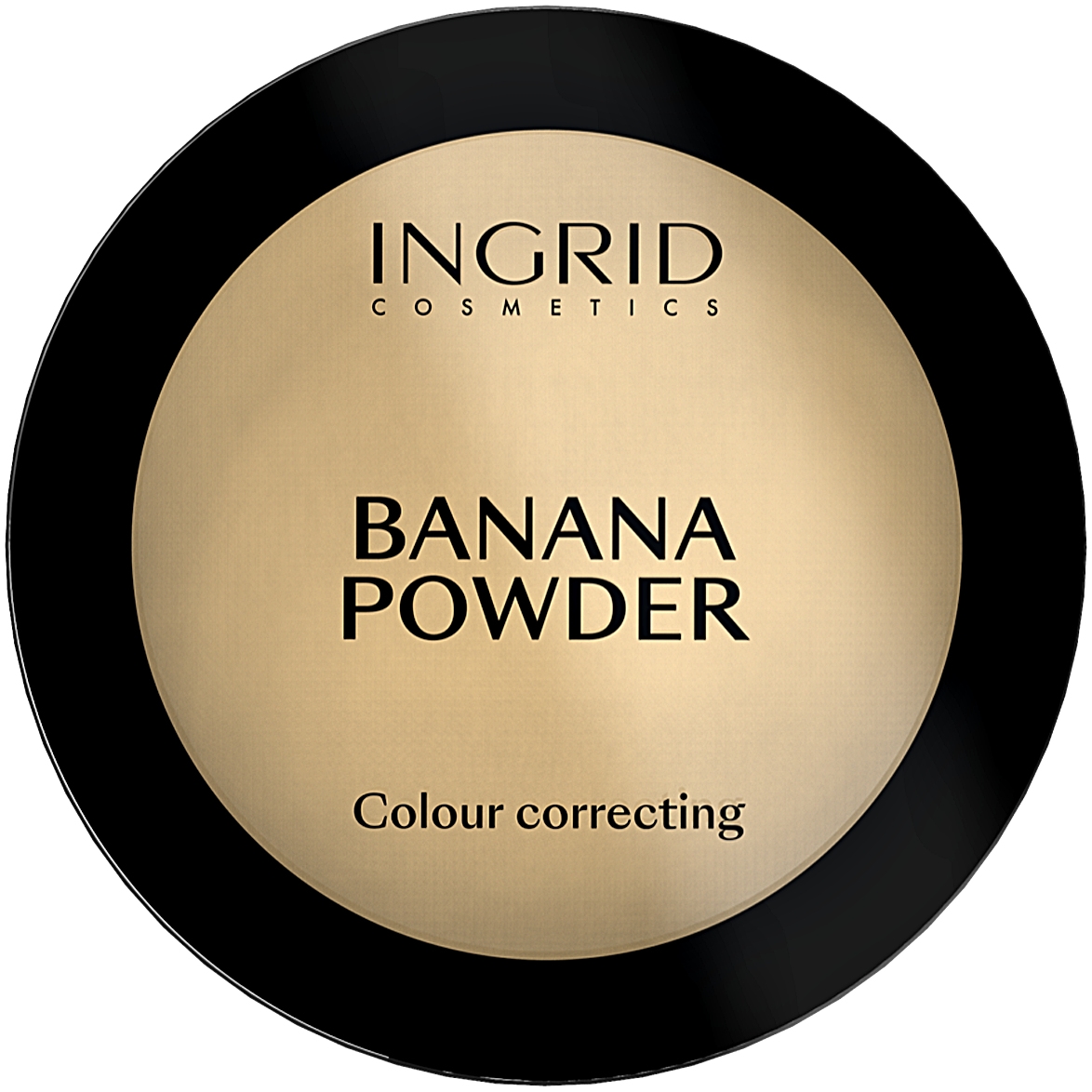 Ingrid Banana Powder prasowany bananowy puder do twarzy, 10 g