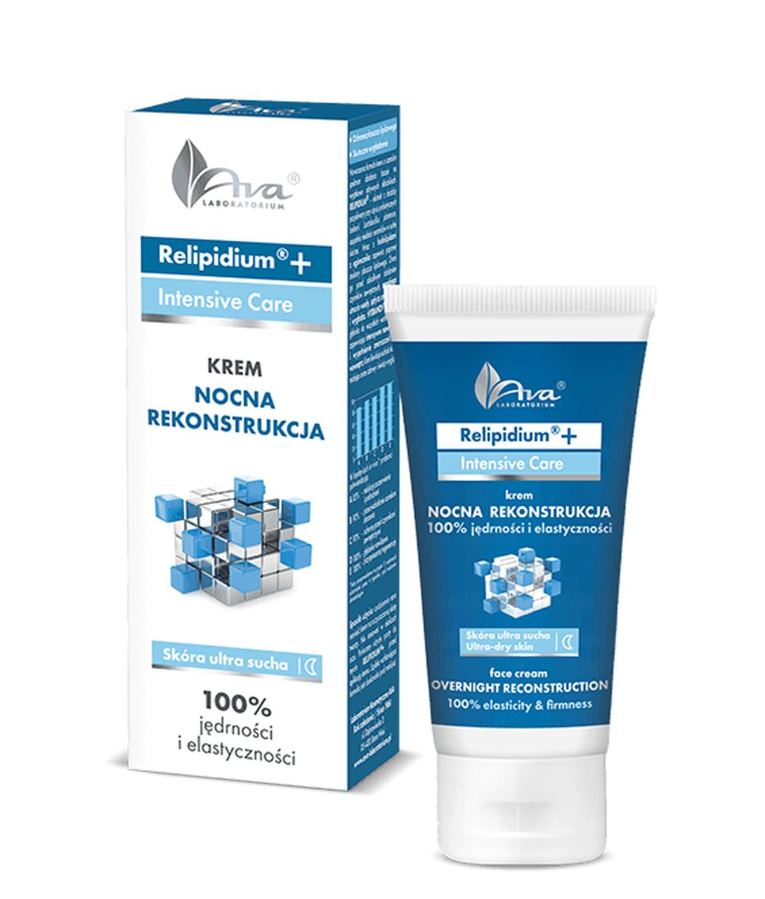 Ava Relipidium, nocna rekonstrukcja, krem do skóry ultra suchej, 50 ml